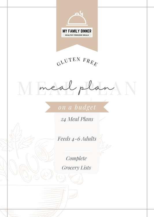 A Year of GLUTEN FREE Meal Plans on a Budget (Digital Download)