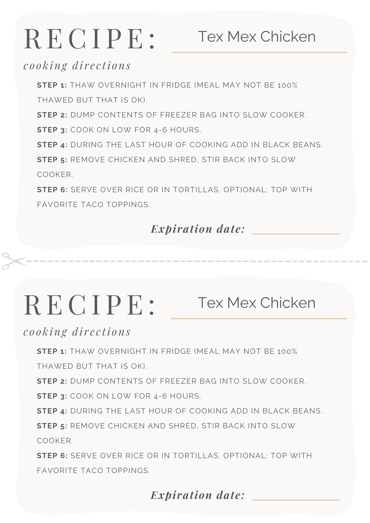 For 1-2 People: A Year of Meal Plans on a Budget (Digital Download)