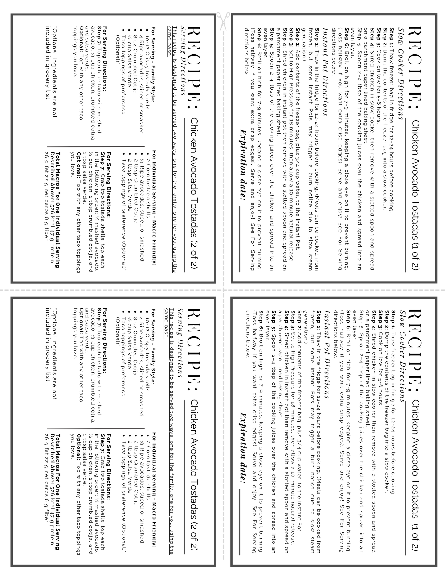 High Protein Family Meal Plan