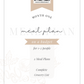 For 1-2 People: A Year of Meal Plans on a Budget (Digital Download)