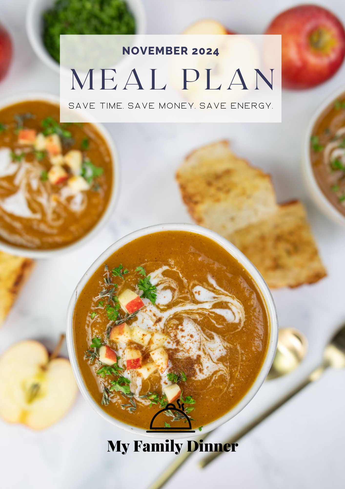 November 2024 Meal Plan - Save Time Save Money Save Energy