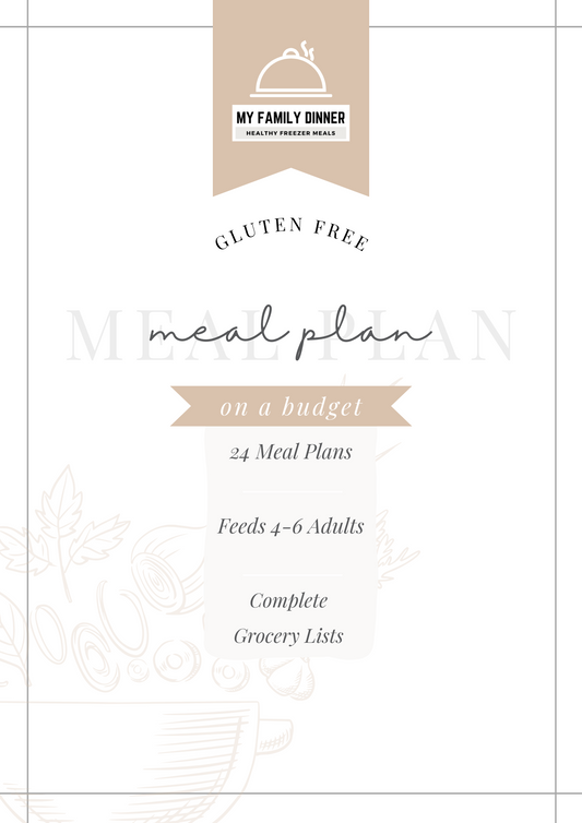 A Year of GLUTEN FREE Meal Plans on a Budget