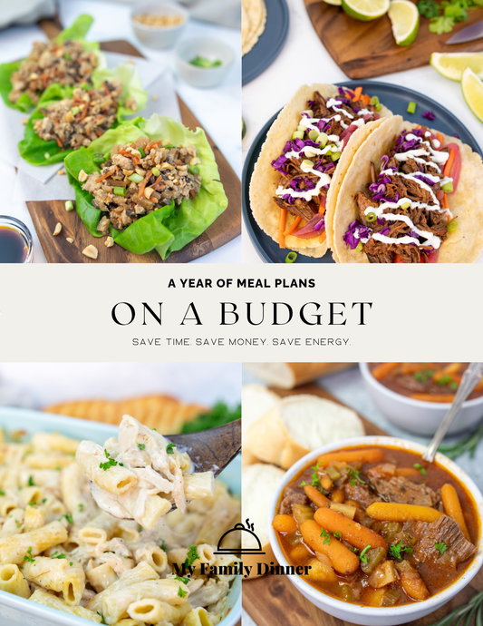 For 1-2 People: A Year of Meal Plans on a Budget Special Offer (Digital Download)