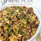 February Meal Plan - Save Time Save Money Save Energy