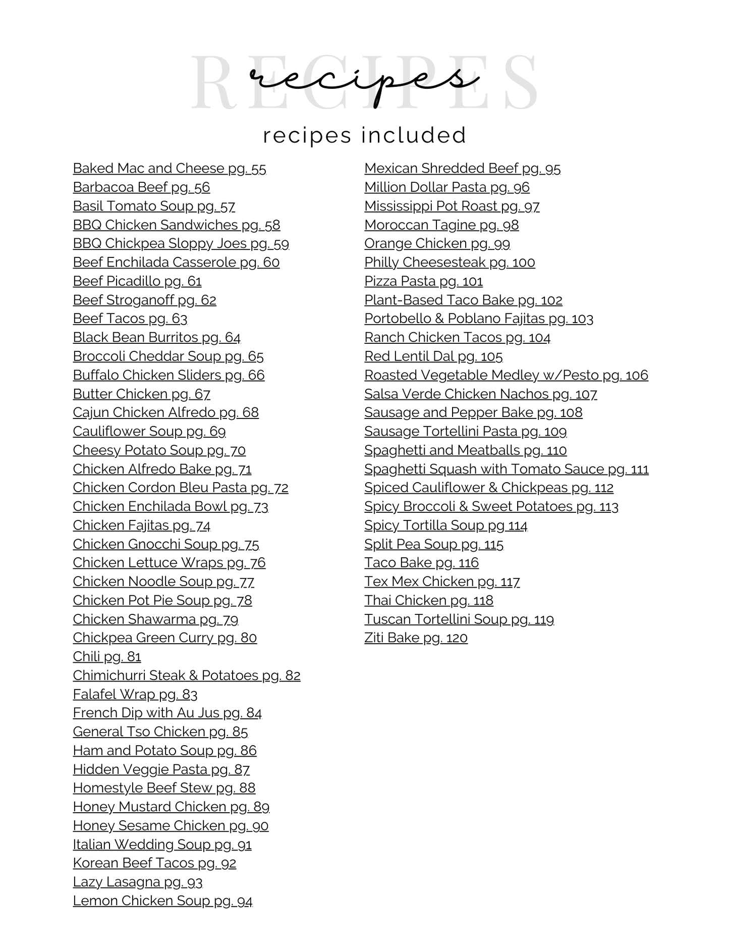 SPECIAL OFFER - A Year of Meal Plans on a Budget (Digital Download)