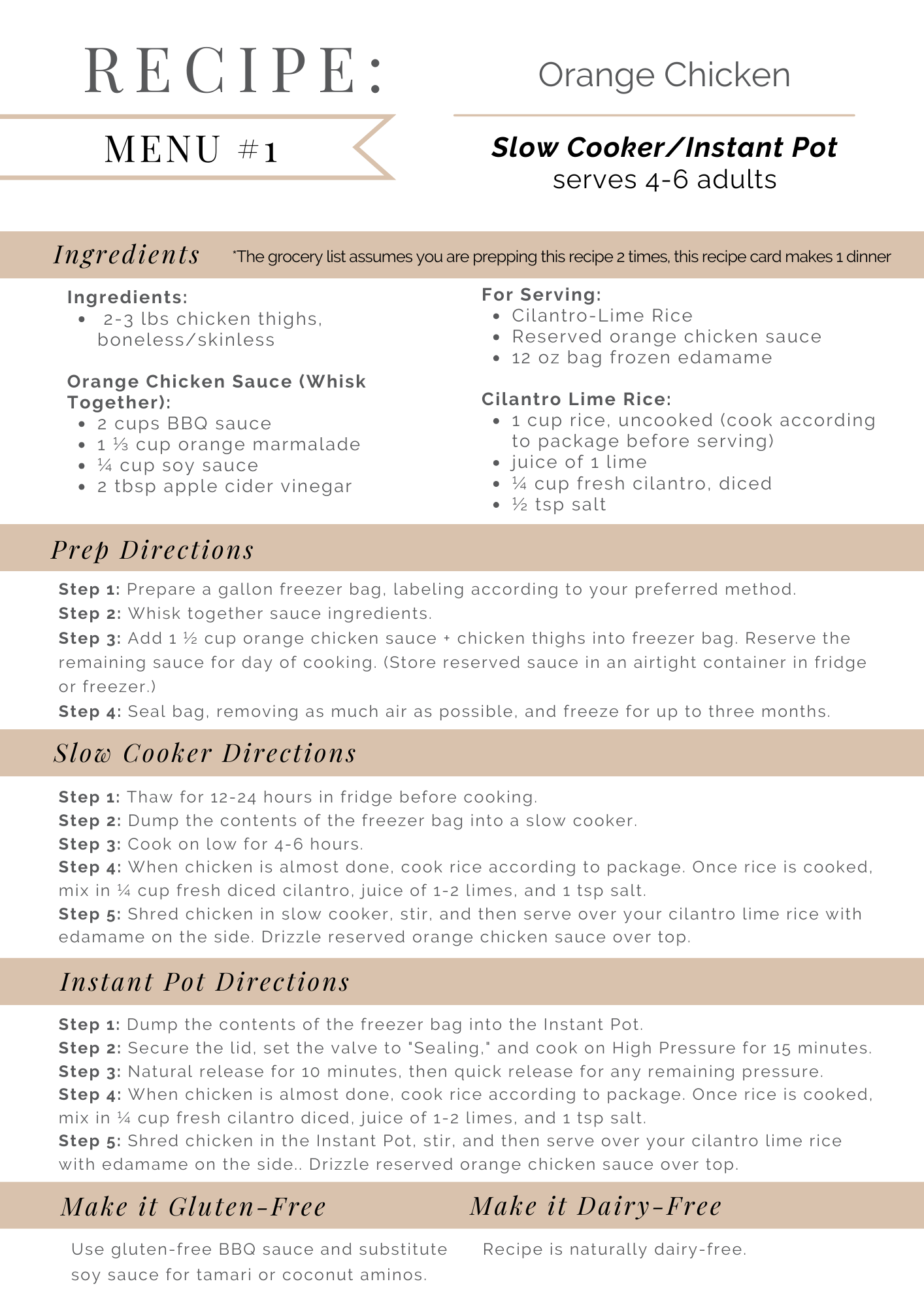 November 2024 Meal Plan - Save Time Save Money Save Energy