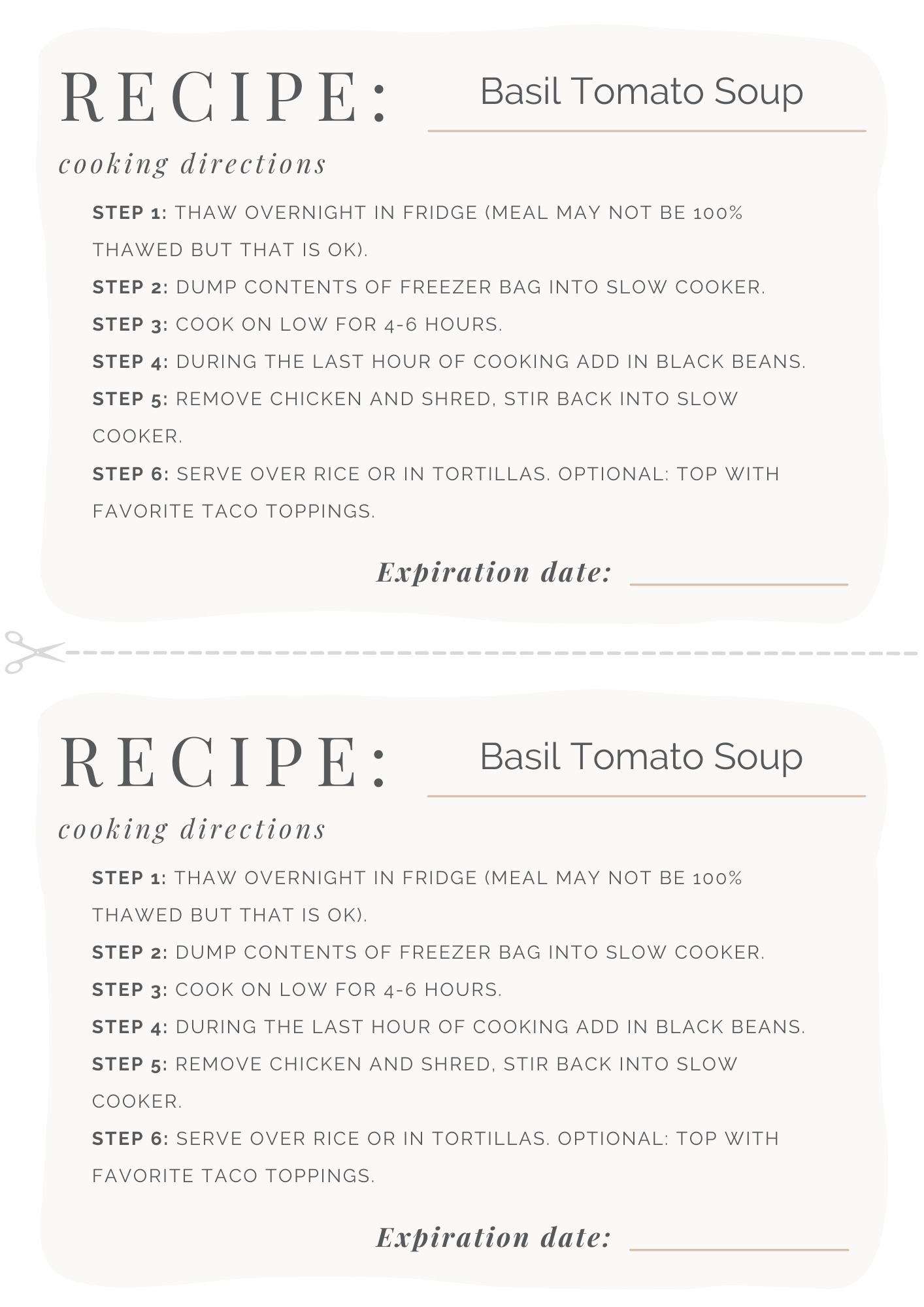 Easy Healthy Meal Plans (Freezer Meal Plan) – MyFamilyDinner